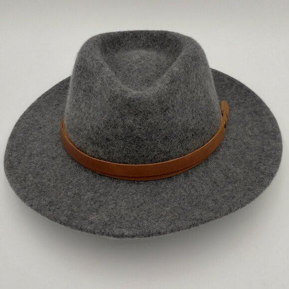 Frye Felt Panama Wool Fedora Hat Size M/L - Picture 3 of 10